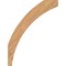 Ekena Millwork 3 1/2"W x 26"D x 34"H Thorton Smooth Knee Brace, Western Red Cedar BRC04X26X34THR00SWR - alternate 3
